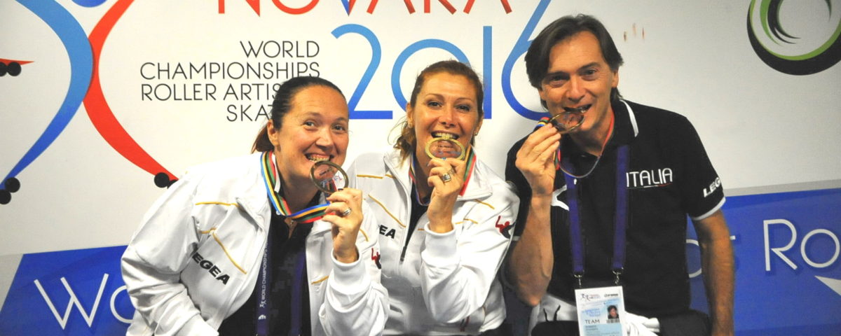 Barbara Calzolari e Michela Corticelli di ASD Sincro Roller Calderara